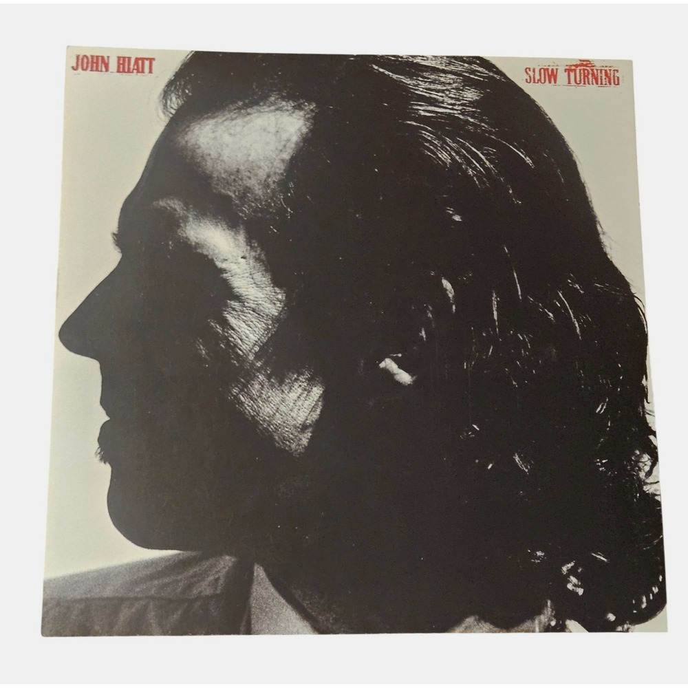 John Hiatt Slow Turning Vintage 1988 Promo Poster 12x12 Double Sided A&M